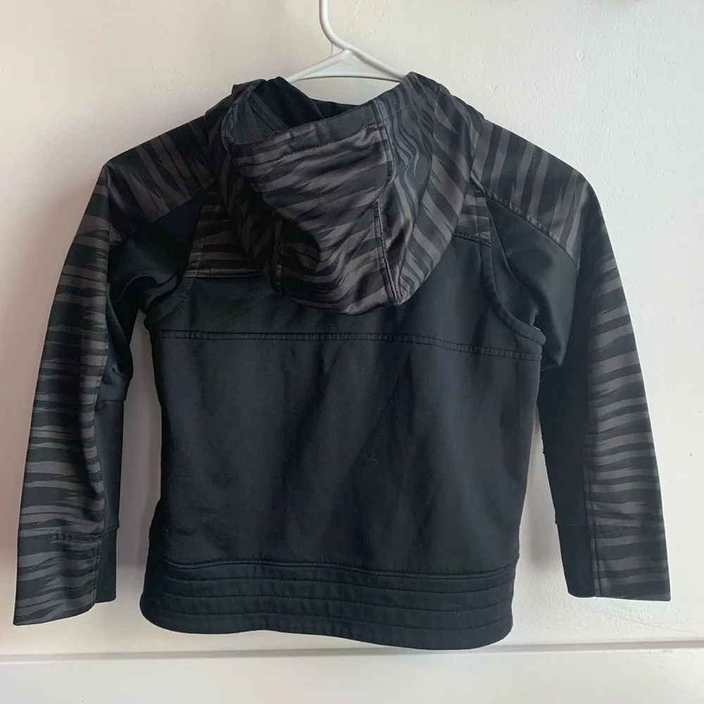 Nike Boys Kevin Durant Black & Gray Tiger Stripe Jacket
